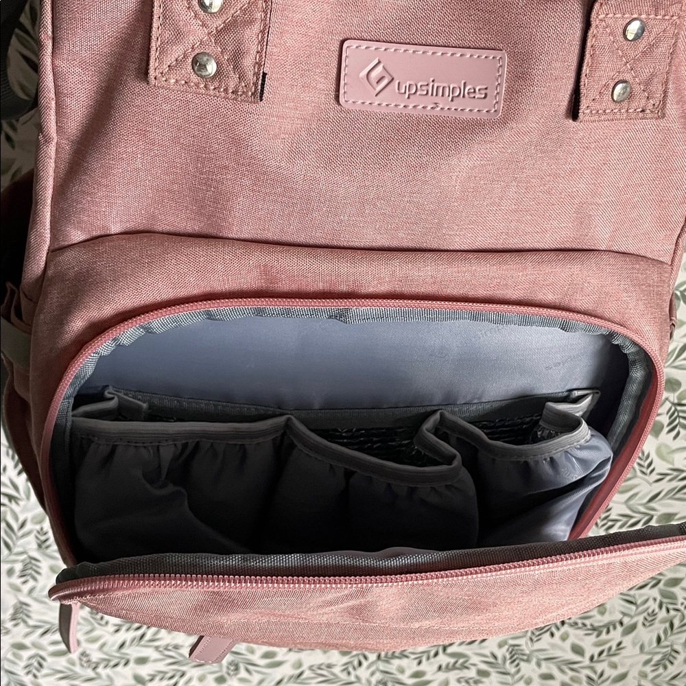 Stylish Pink Backpack - Picture 4 of 13
